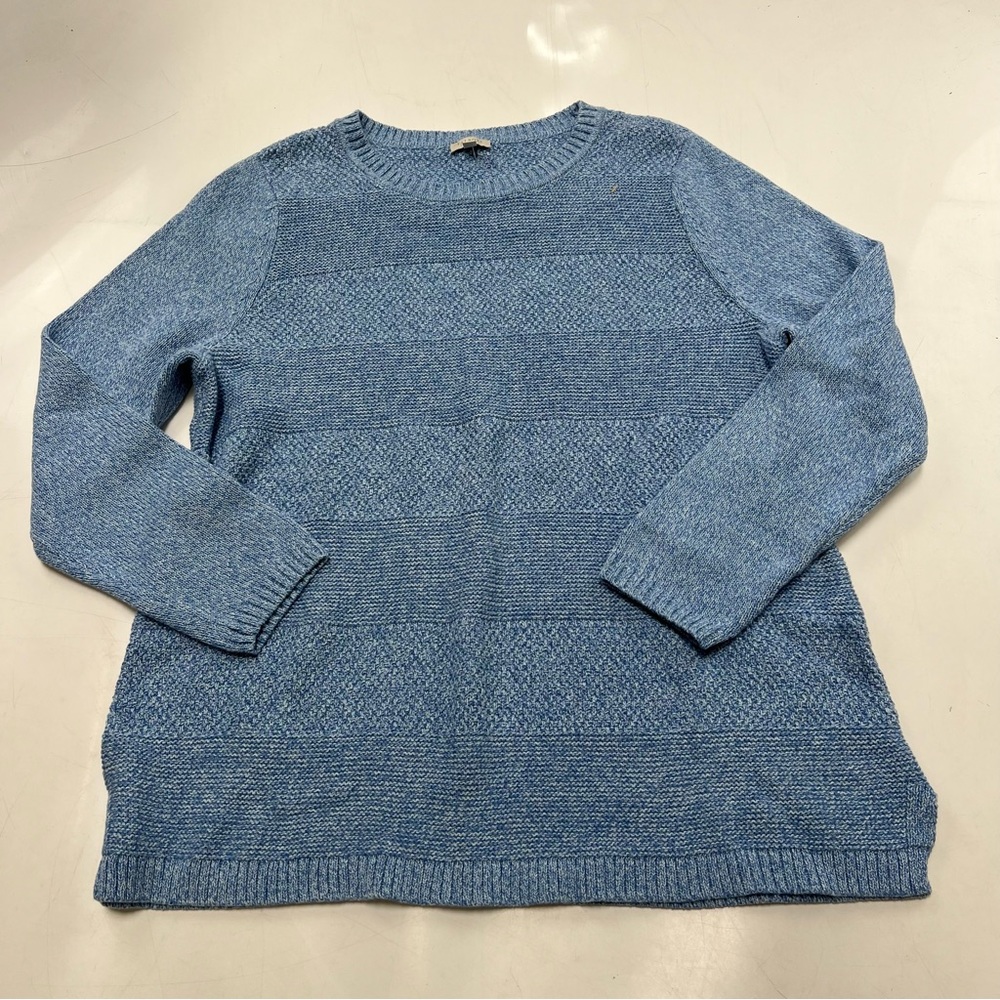 Talbots women’s petite blue sweater XLp L93-32 - Picture 2 of 6